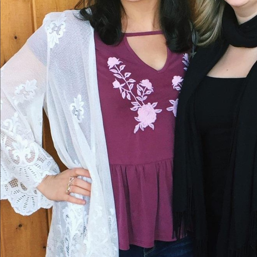 Francesca’s floral top
